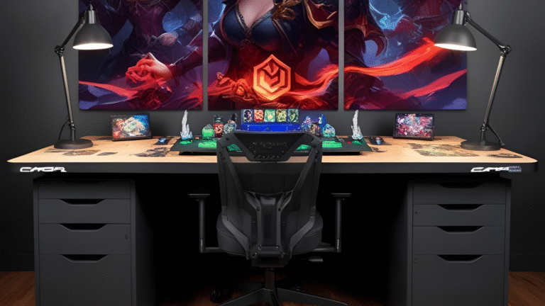 Setup Gaming Bureau : Aménager votre espace de jeu idéal