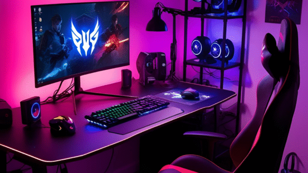 Setup Gaming complet : Guide pour votre espace de jeu