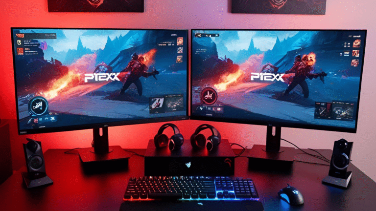 Setup Gaming 2 Écrans : Guide Pratique pour Optimiser Votre Expérience de Jeu
